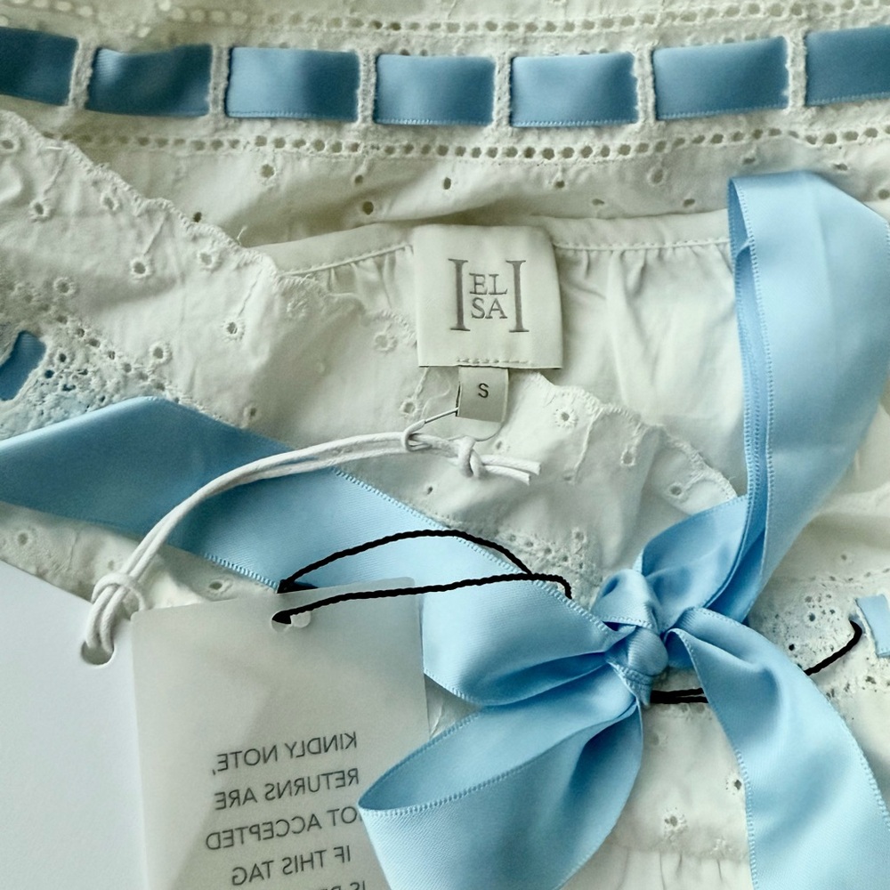 NWT Helsa Summer Vintage nightgown babydoll dress 100% cotton - Picture 4 of 6